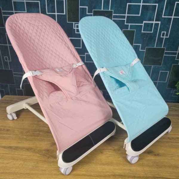 Portable Baby Bouncer Seat for Babies Infant Rocker Chair with Hanging Toys thumbnail 4